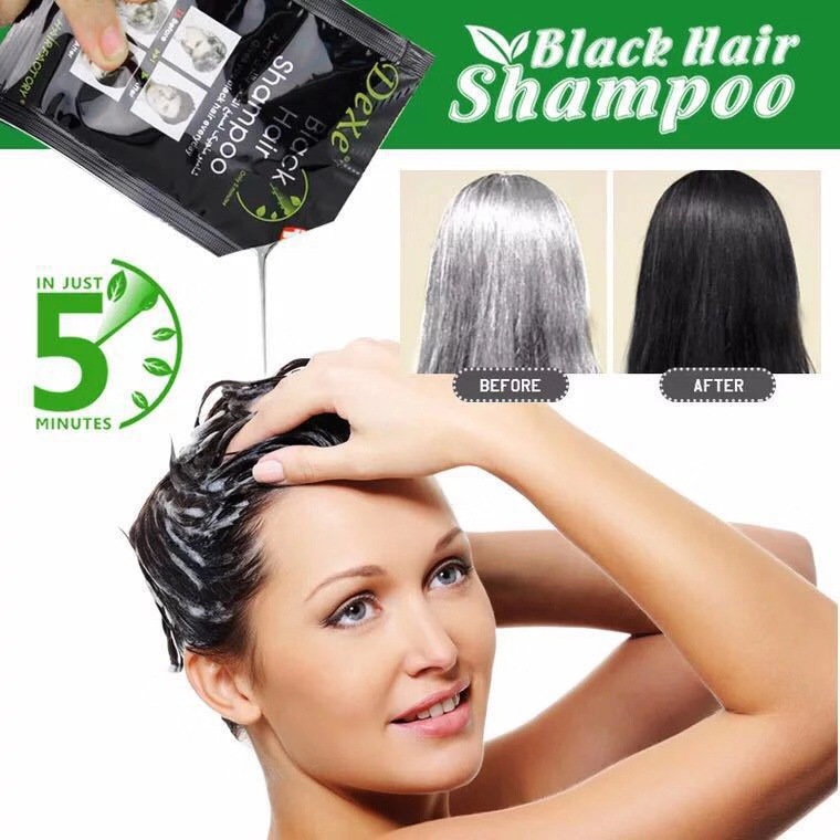 Hair Spray Color - Shampoo per capelli neri veloci da