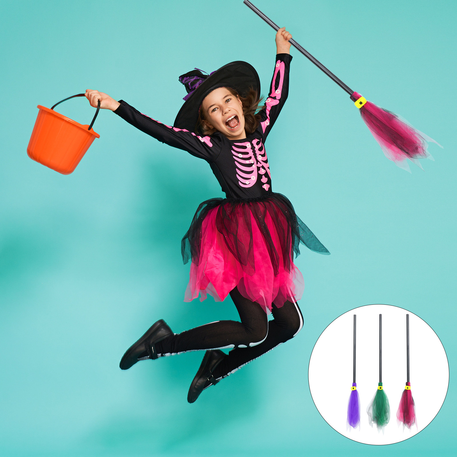 Easy Cosplay Prop - Accessori a tema strega per Halloween,