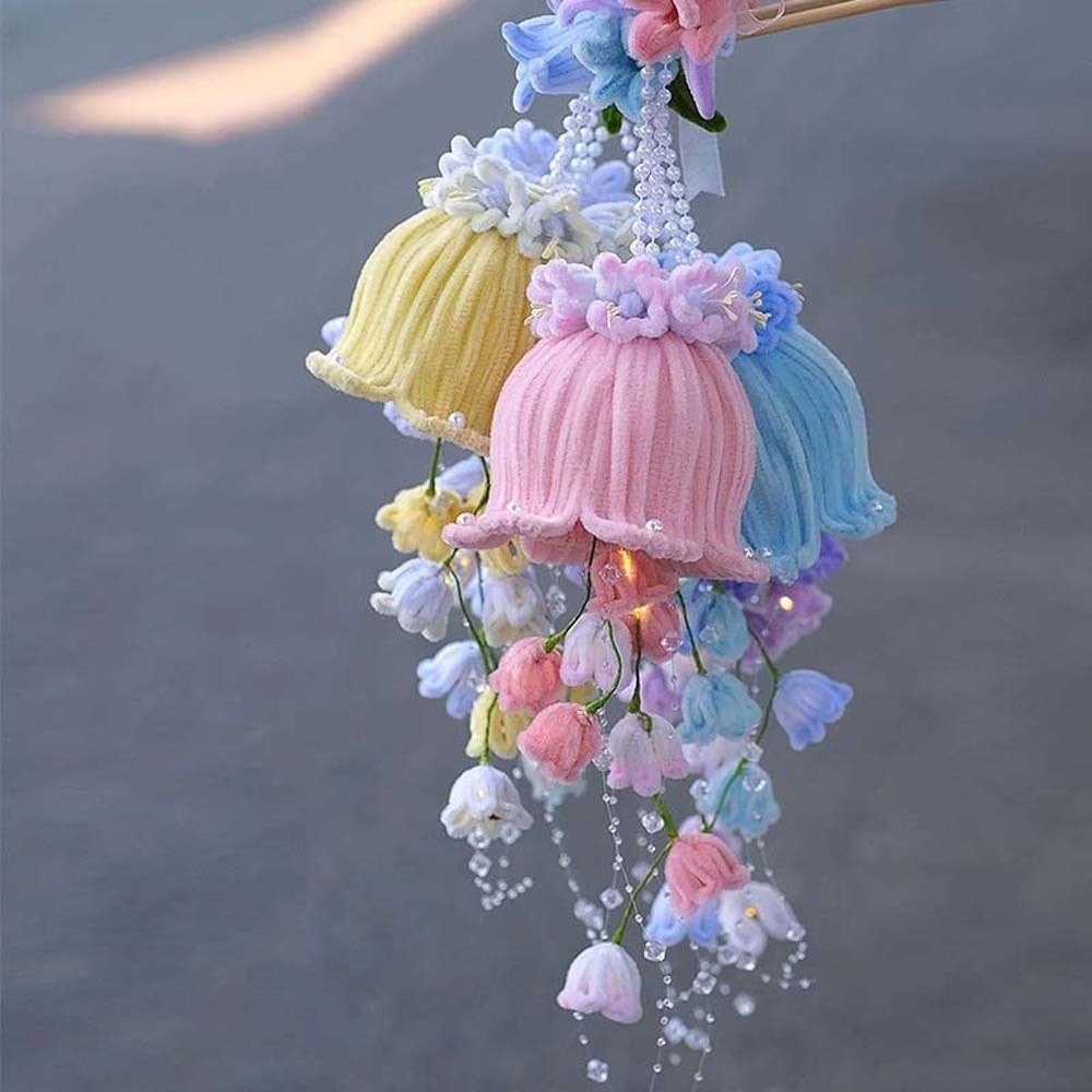 Easy Cosplay Prop - Lanterna Artigianale a Forma di Campanula,