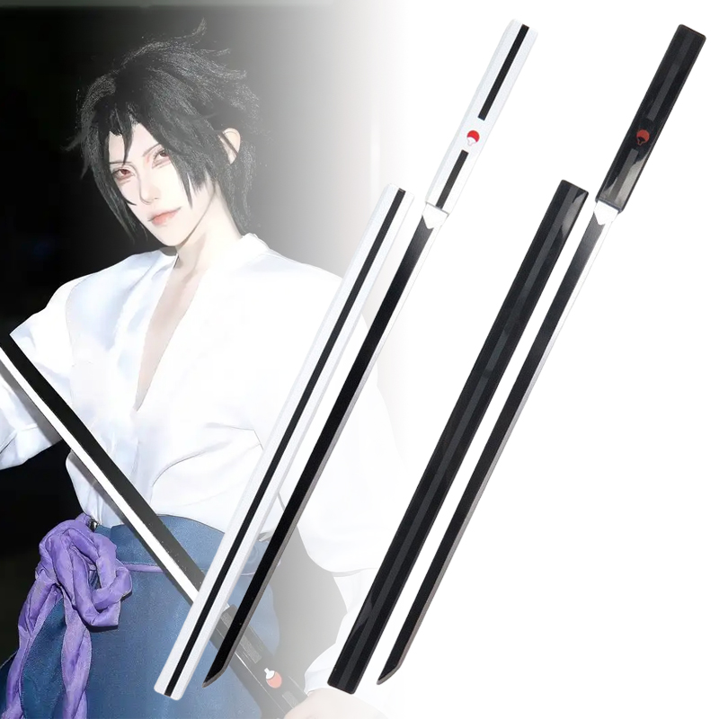 Cosplay Prop Dagger - 40 pollici Uchiha Sasuke Katana Legno