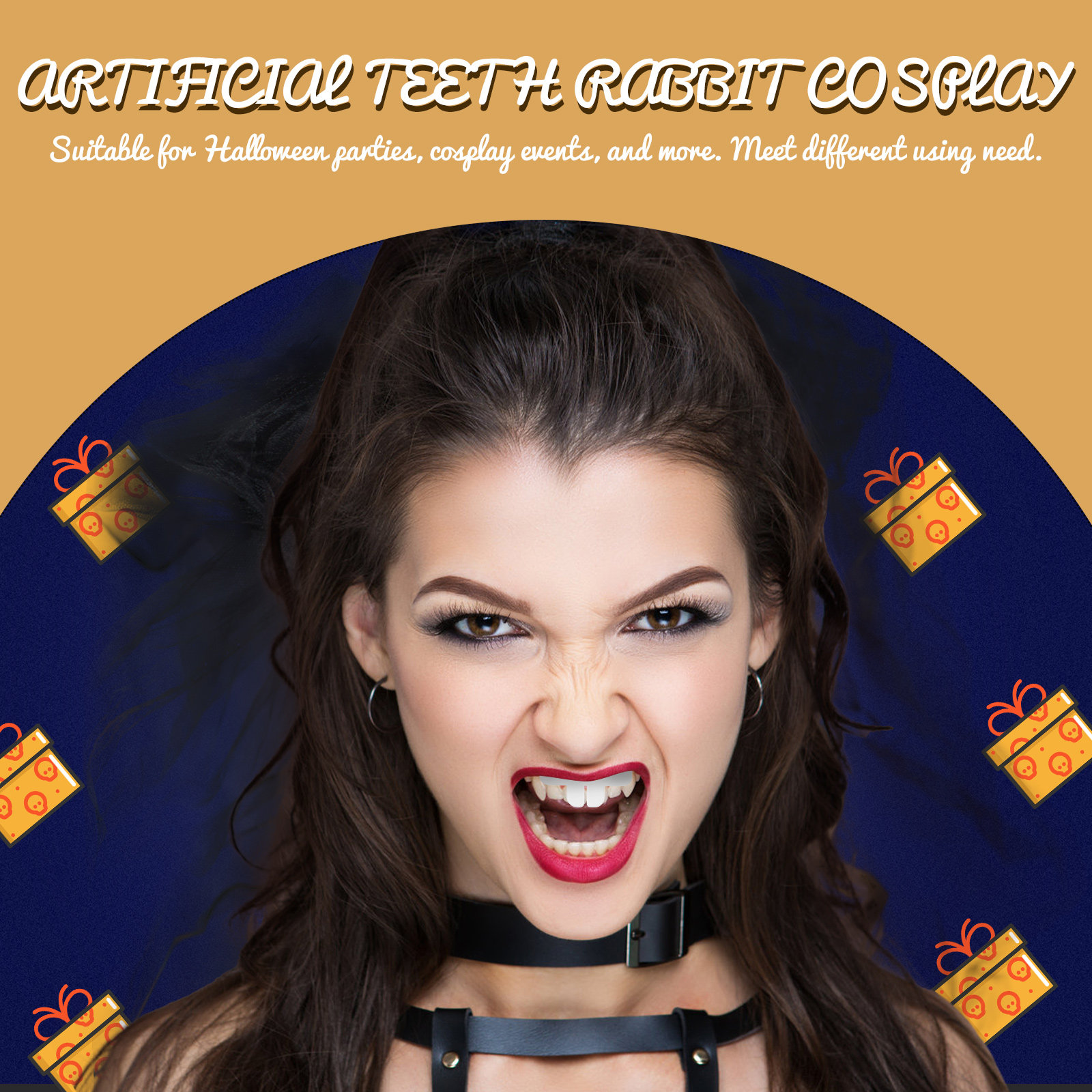 Dentini di coniglio in silicon - Easy Cosplay Prop recensione e prezzo